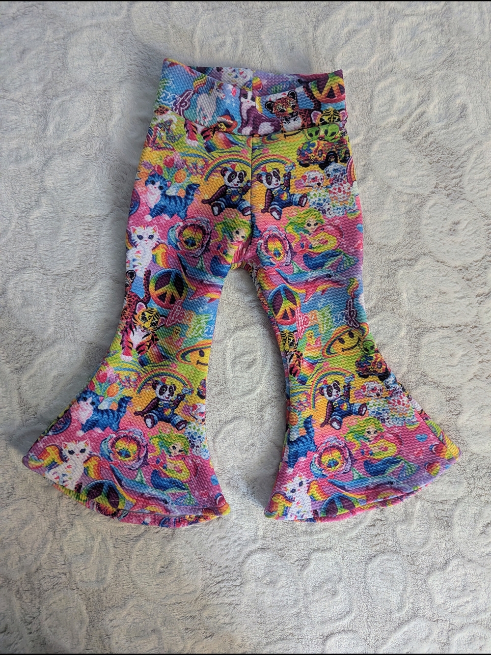 Lisa Frank Flared Knit Pants